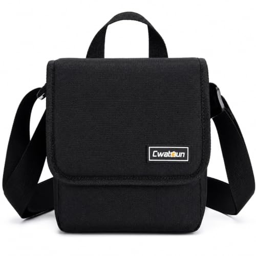 Cwatcun Étui pour Appareil Photo Compatible avec Appareil Photo instantané Polaroid Originals avec Velcro et Sangles réglables Étui Compact résistant à l'eau pour Voyage et randonnée