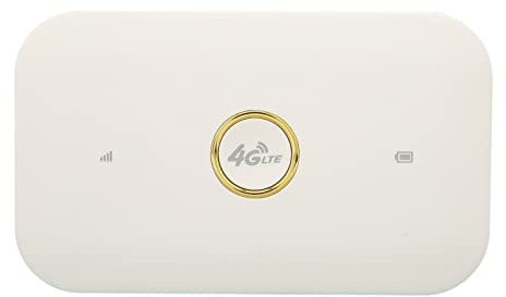 4G LTE Mobiler Hotspot, entsperrter tragbarer WiFi Router | 150Mbps Reise WiFi Hotspot mit SIM Slot ABS langlebiger Router 1500mAh für Remote Arbeit verbindet bis zu 12 Geräte