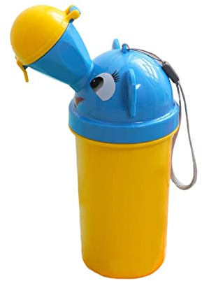 Balakaka Orinal Portatil Orinando Inodoro Urinario Inodoro de Emergencia Orinal Botella Vater para Nihos Travel Urinario para Bebes Prueba de Fugas Urinario para Bebes para Chicos