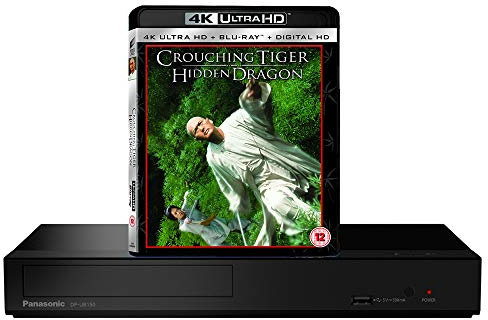 MULTIREGION Panasonic DP-UB150 DVD Regions 1-8 - Blu-ray Region B - Bundle Including Crouching Tiger Hidden Dragon