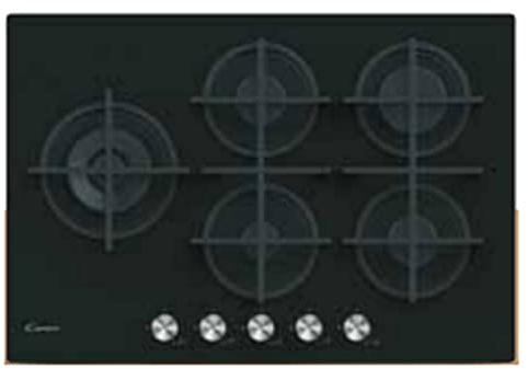 Piano Cottura a Gas 5 Fuochi 75cm colore Nero - CDIV 7 GWLE4 WB