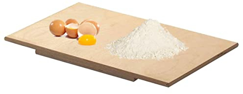 Spianatoia in Legno di Betulla Asse Stendi Pasta per Impastare 75 x 50 CM made in Italy