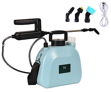 WTHOME Petit pulvérisateur électrique de Type épaule 5L/8L arrosoir arrosoir Jardinage arrosoir Fleurs agricole ménage arrosoir,Blue-5L