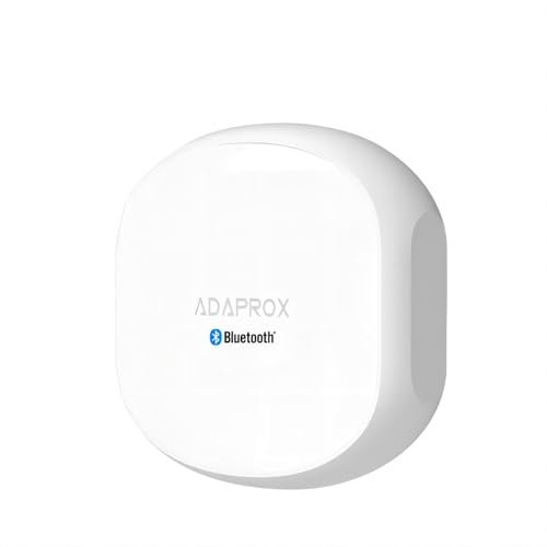 Adaprox Fingerbot Plus Smart Button Pusher - Drahtloser Roboterfinger für Smart Home, kompatibel mit Tuya, Alexa und Google Home | Verfügbar in Bluetooth- & Zigbee-Versionen White