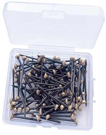 Clous Métalliques pour Cadre Noirs en Fer, Lot de 150 Pièces