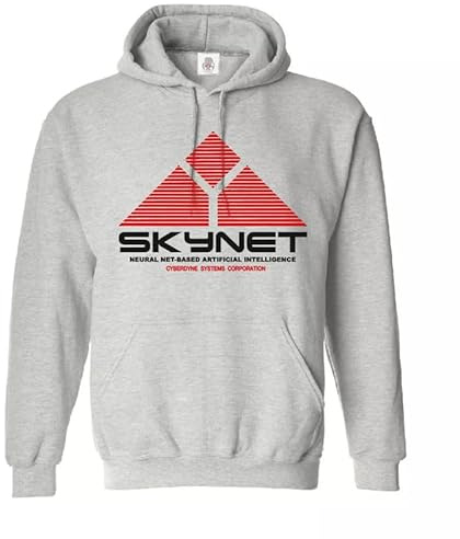 Trend Gear New Skynet Vintage Hoody Sweatshirt Cyberdyne Retro Terminator Classic Hood