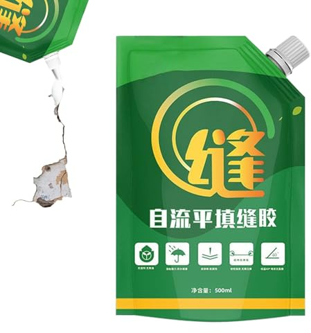 Masilla para fisuras de pared – 500 gramos Reparación impermeable fugas sellado, sellador para cubiertas y reparaciones duraderas en piedra cemento azulejos