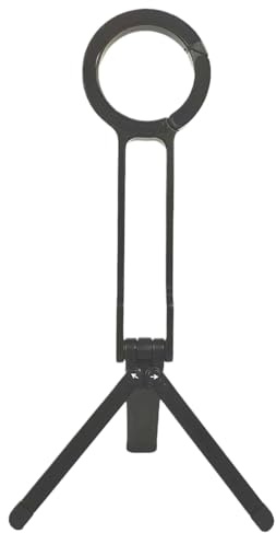 Trépied magnétique pour smartphone - Support pliable en aluminium - Support pour téléphone portable - Équipé d'un support électronique pour appareils ménagers - Accessoires de bureau pour l'extérieur