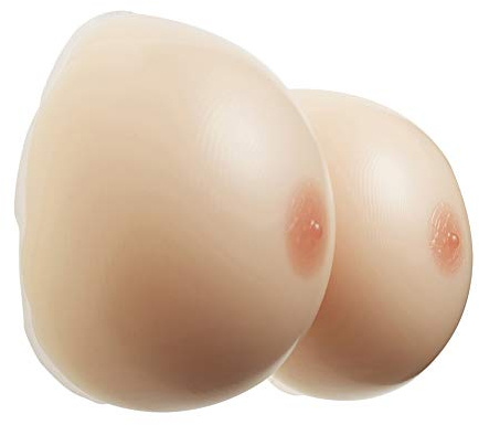 Självhäftande Realistiska Silikonbröstproteser, BH-inlägg Och Förstärkare For Crossdresser, Drag Queen-mastektomi(White,3600g)