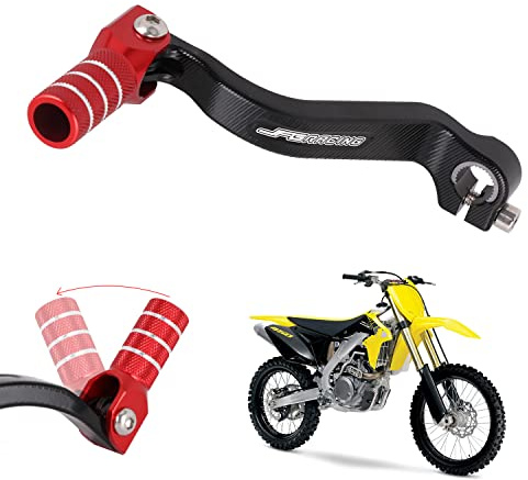 AnXin Levier de vitesse CNC pour moto Suzuki RMZ450 RMZ 450 2008-2020 RMX450Z RMX 450Z 2010-2011 2017-2019 – Rouge