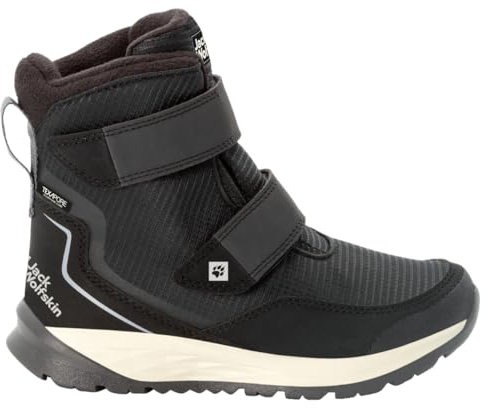 Jack Wolfskin Unisex Kinder Polar Bear Texapore High Vc K, Black / Grey, 38 EU