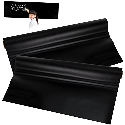 MAGICLULU 2pcs Self-Adhesive Blackboard Film Removable Chalkboard Decals for Home Kitchen Office School Blackboard Sticker for DIY Crafts
