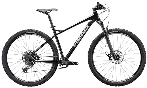 HEAD Unisex - Adult X-Rubi 5.0 Mountain Bike, Black/Grey
