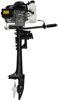Außenbordmotor Angeln Boot Motor, 3 HP Außenbord Trolling Motor, Heavy Duty Außenbordmotoren für die Fischerei Aquakultur Outdoor, Boot Motor Außenbordmotor