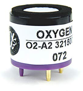 Alphasense Sensore di ossigeno O2-A2 compatibile con BW Technologies Sensore di ossigeno di ricambio per MSA Orion