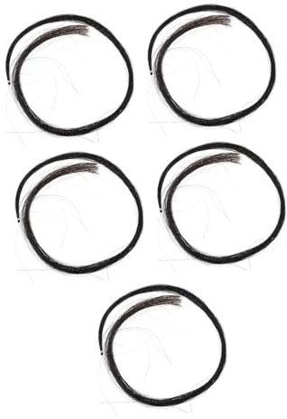VICASKY 5stücke Natural Bow Hair Replacement Hochwertiges Langlebiges Zubehör Für Violoncello-bögen Vorgebunden Für Einfache Montage Für Professionelle Musiker Und
