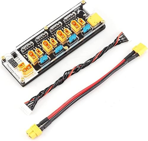 ZIJUNYUAN HGLRC Thor Lipo Akku Balance Ladegerät Board Pro 40A XT60 XT30 Stecker 2-6S integriert mit Lipo Entlader für IMAX B6 ISDT Q6 Nano HOTA D6 Pro P6