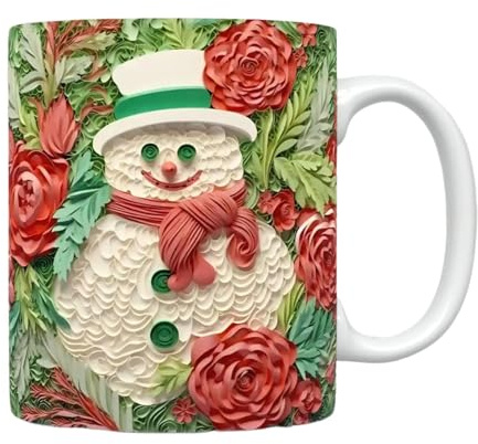 -Keramiktasse, Weihnachts-Keramiktasse,Kaffee-Weihnachtstasse- -Tassen | Keramik-Weihnachtstasse, Kaffeetasse für Wein, Suppe, Saft, Bier, Whiskey
