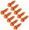 10PCS Dirt Bikes Selbstschneidende Schraube Bolzen Kit for KTM EXC EXCF XC XCF SX SXF TPI SECHS TAGE 125 250 300 350 400 450 500 1997-2022(Orange)