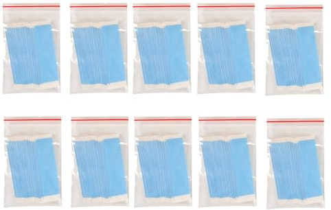Feriany 360 Pièces de Bandes Adhésives Double Face pour Perruques Strong Wig Fixation Système Capillaire Adhésif Blue Waterproof Sweat Extension Lace Wig Wig Film Adhesive