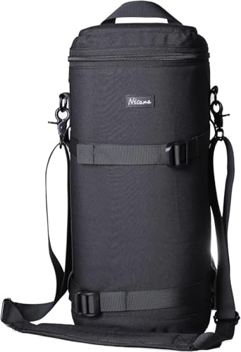 Nicama LB3 Deluxe objektivväska, svart, modern