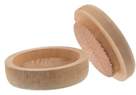 MUCKLILY Mulino Per Grano Portatile in Legno Contenitore Da Macinazione Manuale Per Cereali Sgusciatura Chicchi Utensile Per Farina