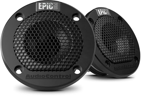 AudioControl EPICPRO3NT 3” Neodymium Tweeter Car Speakers (Pair) – 140 W RMS High-Output Ultra-Clear High Frequencies, Compact Premium Audio Upgrade - NOT FOR FACTORY UPGRADES