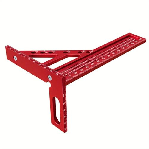 Righello di misurazione 22,5-75 gradi goniometri lavorazione del legno goniometro quadrato layout triangolo strumento di misurazione strumento da falegname