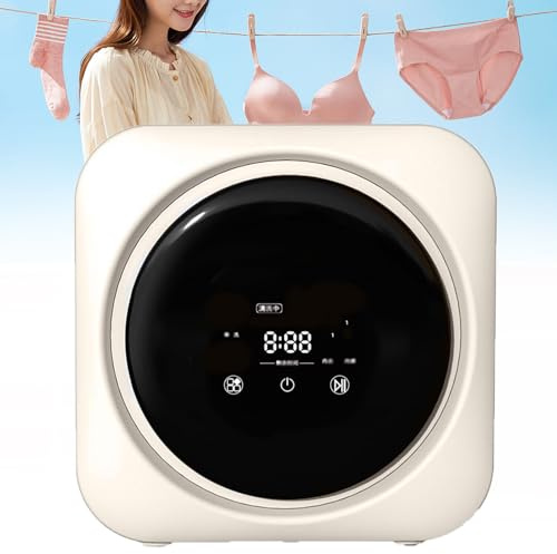 ZGYOZMNG Lavadora de Pared, minilavadora y centrifugadora Totalmente automática de 3,5 l, Lavadora eléctrica compacta de Pared, minisecadora para baño y Cocina