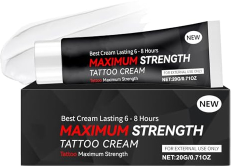 Tattoo Cream Gel, Hydrates Dry Skin, Tattoo Area, 6-8 Hours Duration,Keep Tattoos Bright And Long-Lasting, For External Use