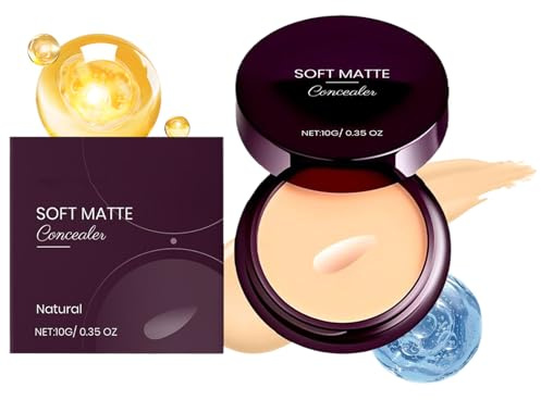 baabeash Face Concealer Hohe Deckkraft - Lang anhaltender wasserfester Abdeckstift - Langlebige Leichte Salbe 10G Wasserfeste Creme für Event Alltag Party Arbeit Reisen Zuhause Outdoor