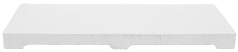 DECOMELODY Plaque de Soudure Nid D'abeille Hexagonale en Quartz Blanc, Panneau Isolant Thermique Haute Température pour Fabrication Bijoux, Bloc Résistant pour Soudure Or, Argenté, Cuivre,