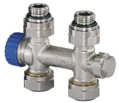 Heimeier Multilux 1-Rohr Unterputz 1/2 Zoll gerade ohne Thermostatventil