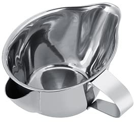 250ml Saucière Séparatrice de Graisse, Graisse en Acier Inoxydable Bol Soupe Filtre à l'huile, Séparateur D'huile Hepler de Cuisine pour Filtre à Graisse le Filtrage Liquide