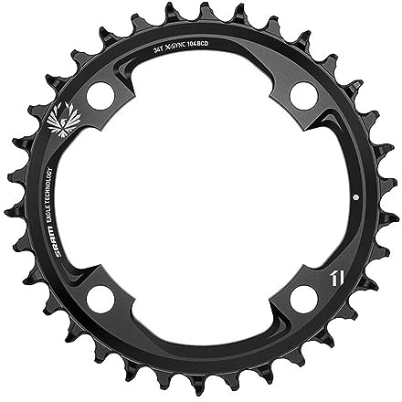 Sram X-Sync Eagle Kettenblatt Schwarz Einheitsgröße