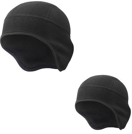 Oscenny Laufmütze,Winddicht Atmungsaktiv Dünne Thermik Leicht Weich Under Helmet für Sportmütze Laufmütze,Motorrad,Ski,Totenkopf Mütze, Fußball,Totenkopfmütze Mütze Herren Damen Herbst Winter