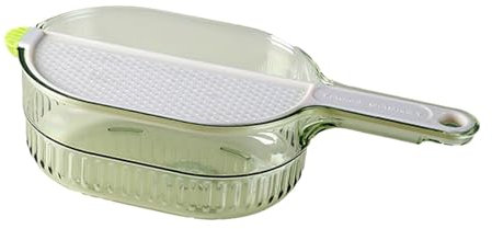 predolo Scodella per Riso, Colino per Pasta, Versatile, Ciotola per, Scolapiatti da Cucina, per Filtrare La Pulizia, Verde