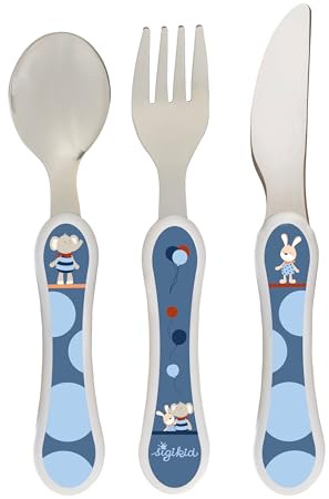 Besteck-Set Elefant Lolo Lombardo, 3 tlg. r PET Kindergeschirr