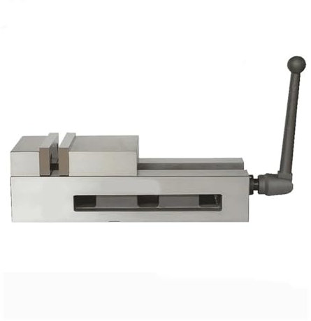 ZEEGII Kippbarer Maschinenschraubstock Präzisionsschraubstock 4 Zoll Klemmwerkzeugschraubstock QM16100N Frässchraubstock for Fräsmaschine
