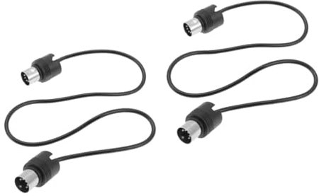 OFFSCH 2pcs Midi Connection Cable Keyboard Midi Adapter Cord Electric Drum Accessory Cable