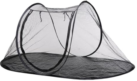 Outdoor Hundezelt Haustier Zelt Outdoor Haustierzelt Zelt Outdable Garten Katzenzelt Mesh Hunde Camping Zelt für die Gartenterrasse im Sommer 120 x 63 x 50 cm
