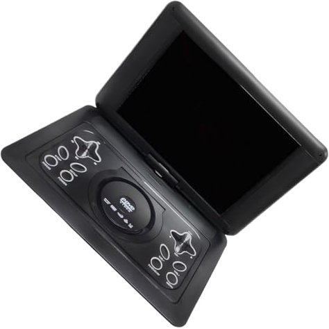 osiuujkw Trexonic 14 Bärbar Lcd Tv Dvd-spelare med antenn Skärmstorlek 1 In Res 1024×768 5000mAh batteri ABS DVD-spelare för bil
