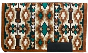 EQUIEMPRESS Sattelunterlage Western Ranch/Westernsatteldecke aus Neuseelandwolle, Top Wool Pad Sensor Flex (Anpassung möglich) A-874 (34 x 34)