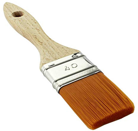 Flachpinsel Malerpinsel Borstenpinsel 20 30 40 50 60 70 mm Streichen Harz Gel - MKK® 40 mm