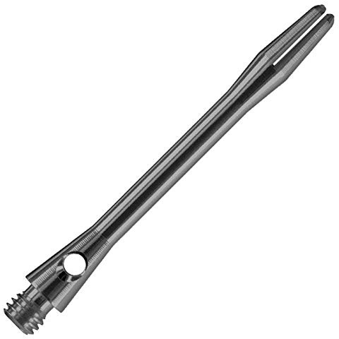 Harrows Keramic Shafts 2BA Schwarz oder Silber - 3 Stück (Gun Metal, MED)