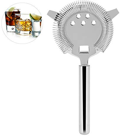 Colino per cocktail in acciaio inox, filtro per bevande per bar e