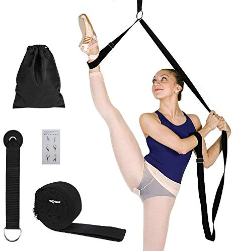 MaoXinTek Yoga Stretching Stretcher Stretcher Stretcher Fascia per esercizi Balletto Fascia Fitness Elastico Regolabile Stretcher per allungare le Gambe, Ideale per Danza, Ginnastica, Taekwondo