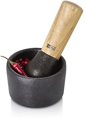 AdHoc MO12 Mörser Camo.8, Gusseisen|Akazienholz