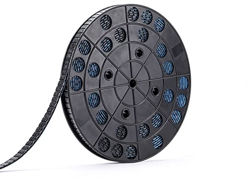 Richeer Klebegewichte Rolle 6KG Auswuchtgewichte Klebegewichte Schwarz Stahlgewichte 1200x5g Verzinkt und Kunststoffbeschichtet