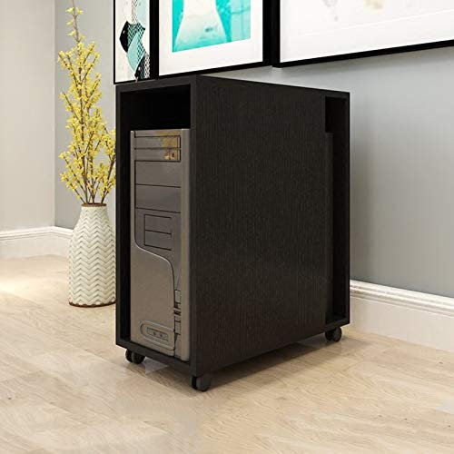 Soporte CPU Bajo Mesa Soporte de host de CPU de escritorio extraíble CPU multiusos de la CPU de la CPU de la CPU del soporte de la CPU de la CPU con 4 ruedas de ruedas de ruedas, 5 colores Soporte par